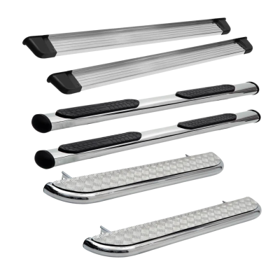 estribos lateral cromado cometa acessórios